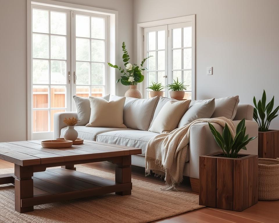 minimalism rustic decor