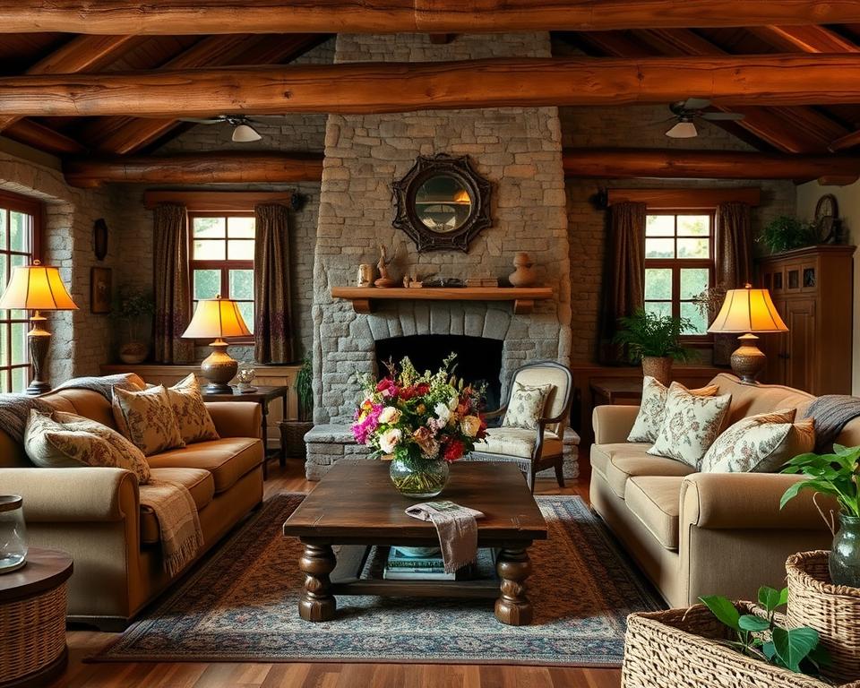 cozy rustic home decor
