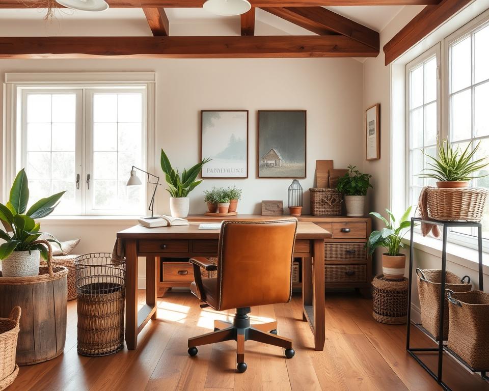farmhouse office decor