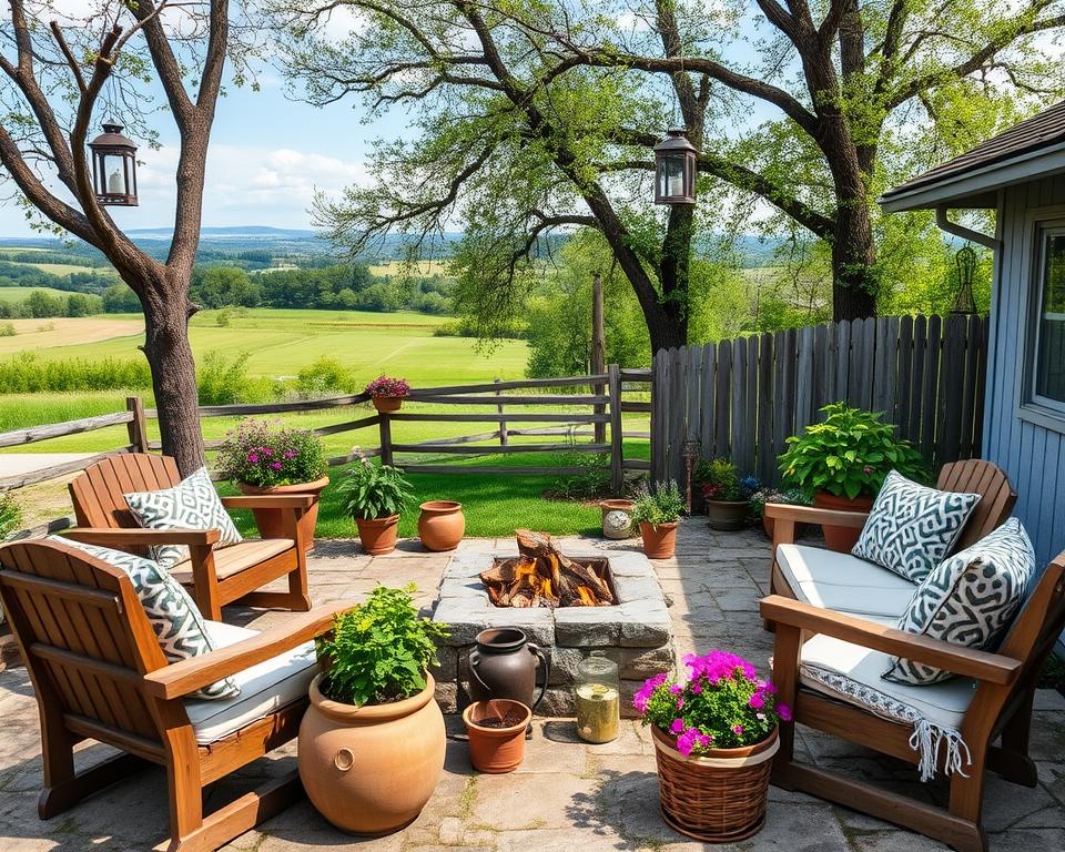 farmhouse outdoor decor