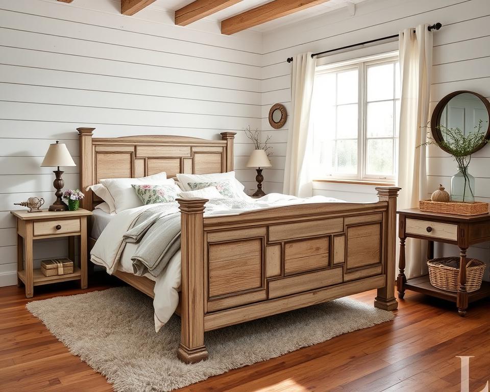 farmhouse style bedroom