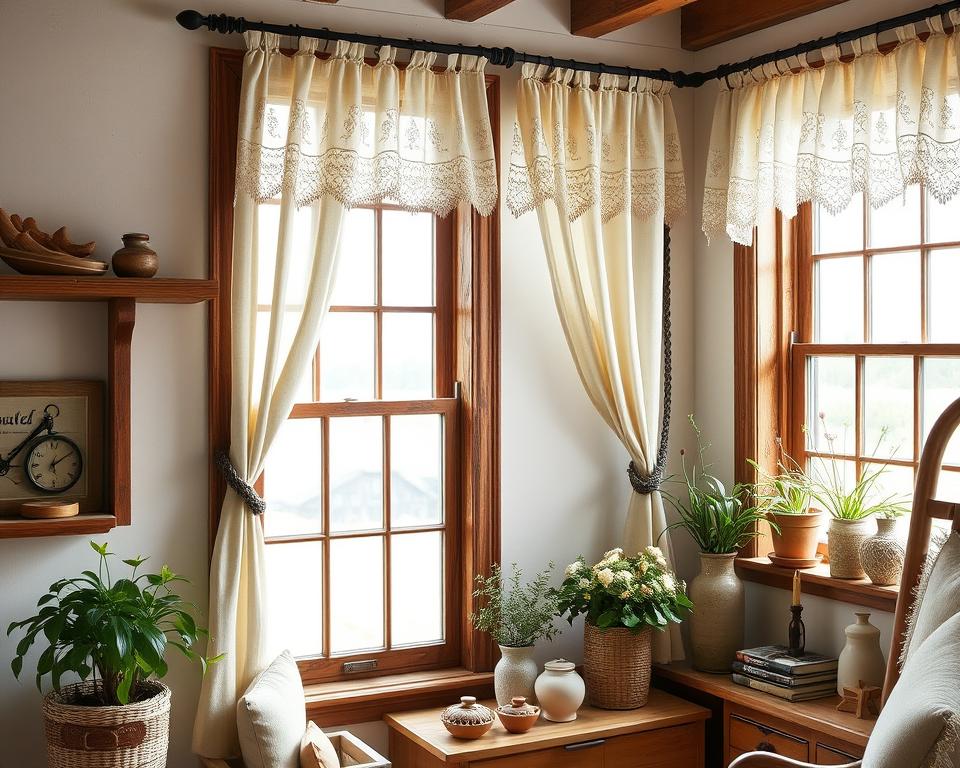 farmhouse window treatments