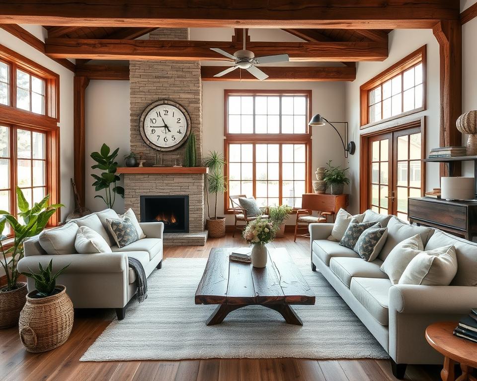 modern rustic home decor
