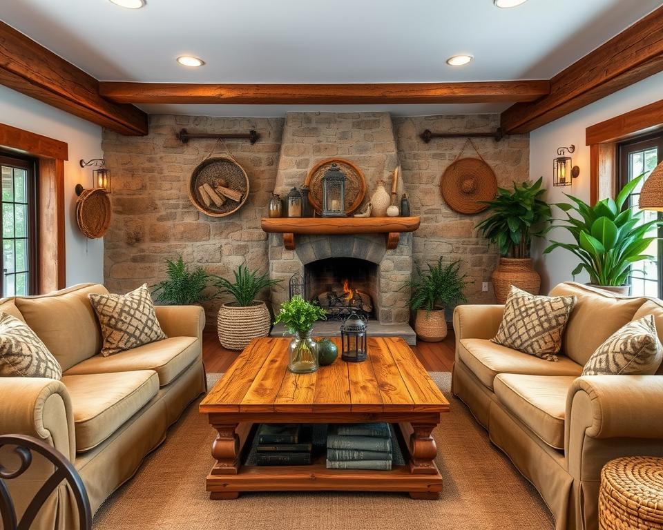 natural rustic decor