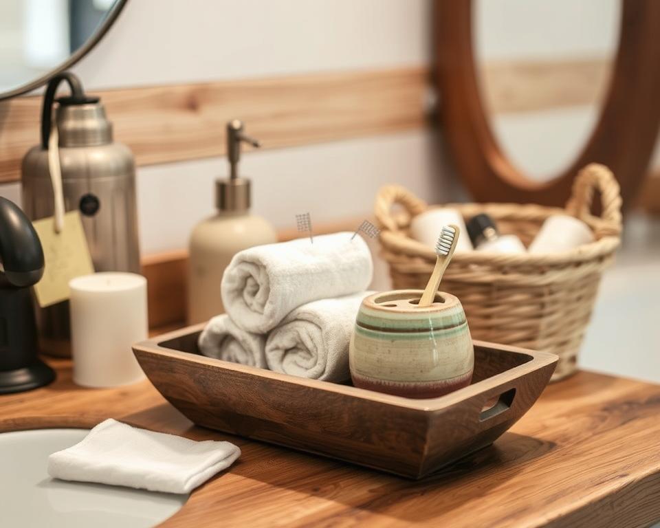 rustic bathroom accessories