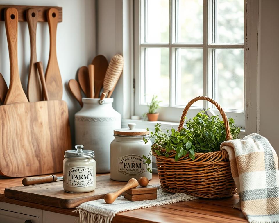 rustic kitchen accessories