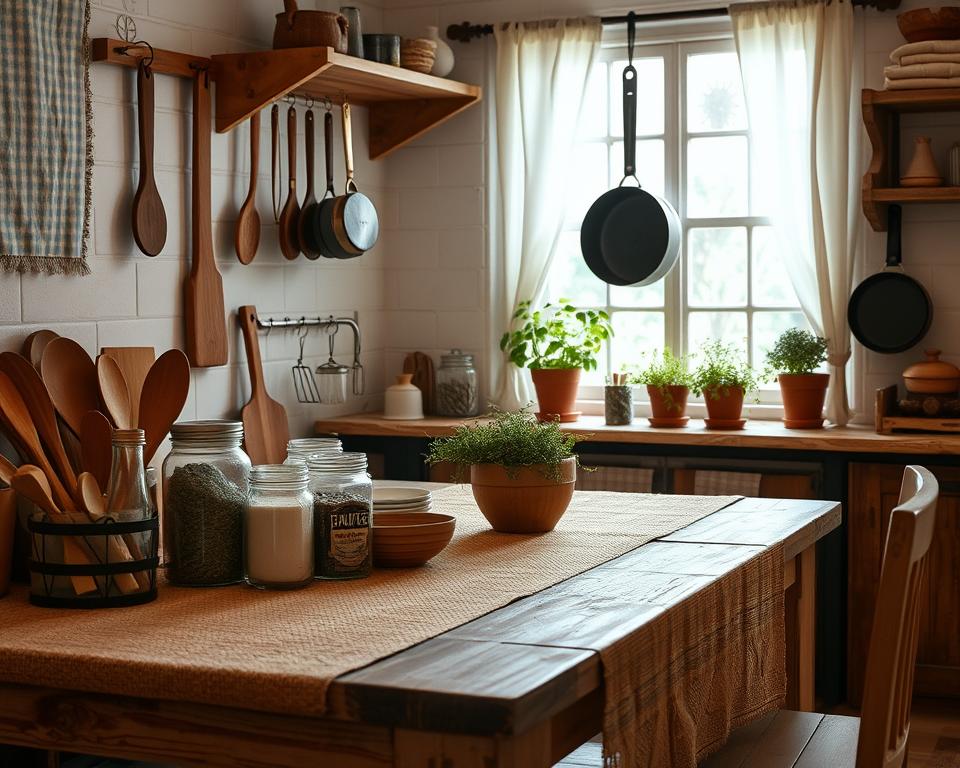 rustic kitchen accessories