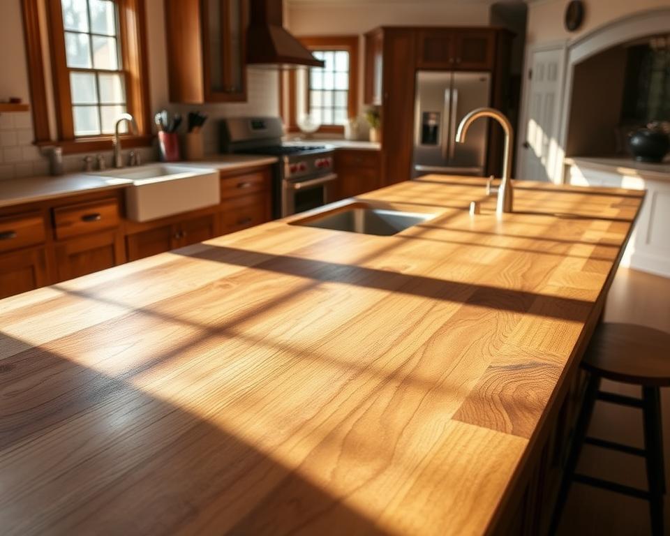 Butcher block countertops