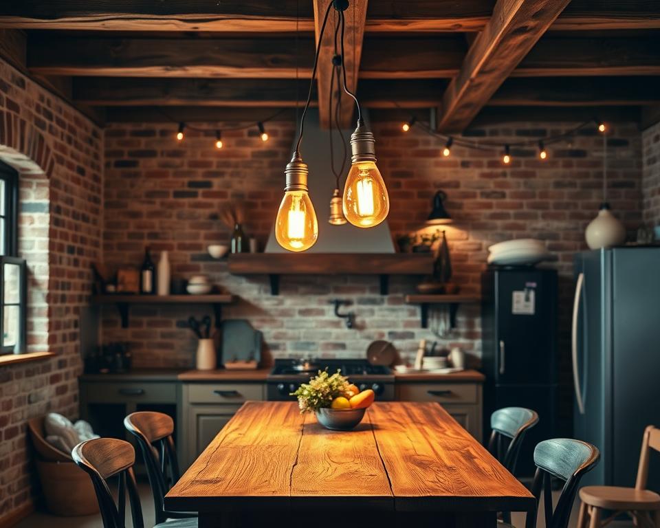 Industrial Farmhouse Lighting Color Schemes