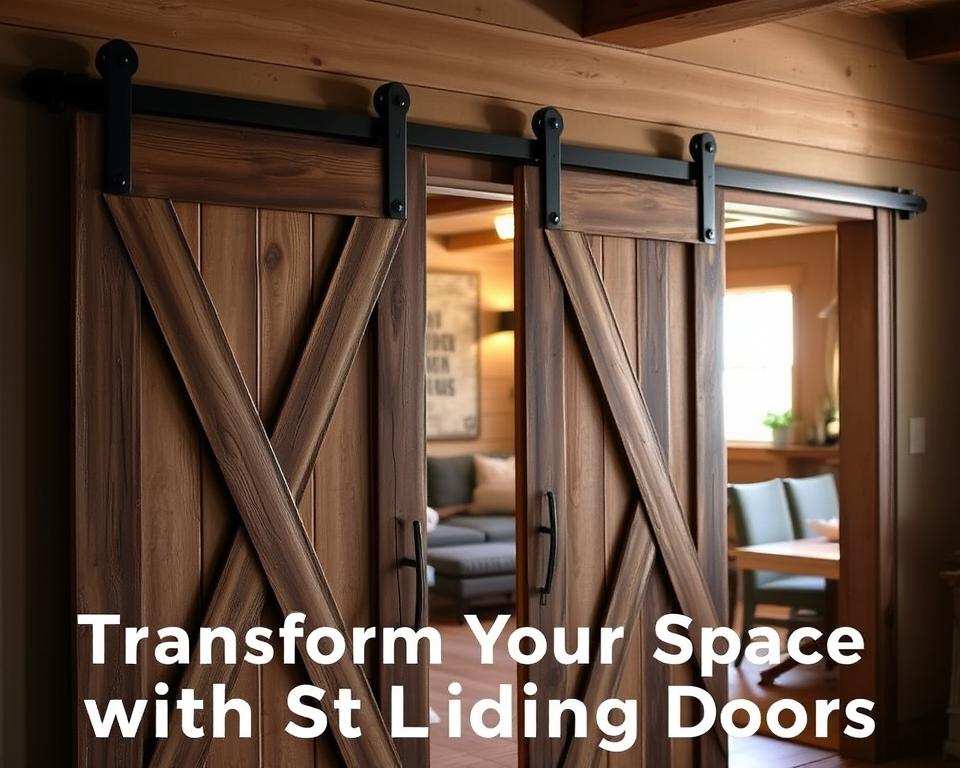 Sliding barn doors