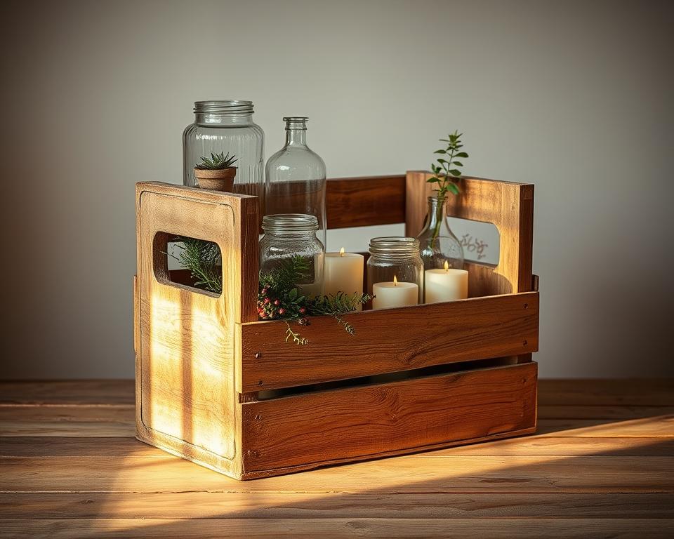 custom wooden crate furniture