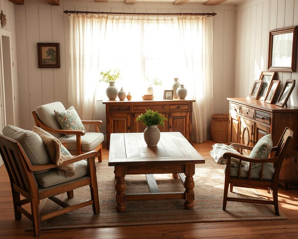 farmhouse-style furniture placement tips