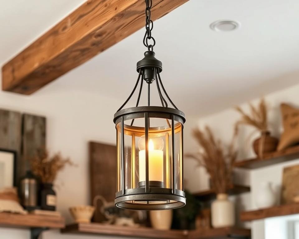 farmhouse themed lighting