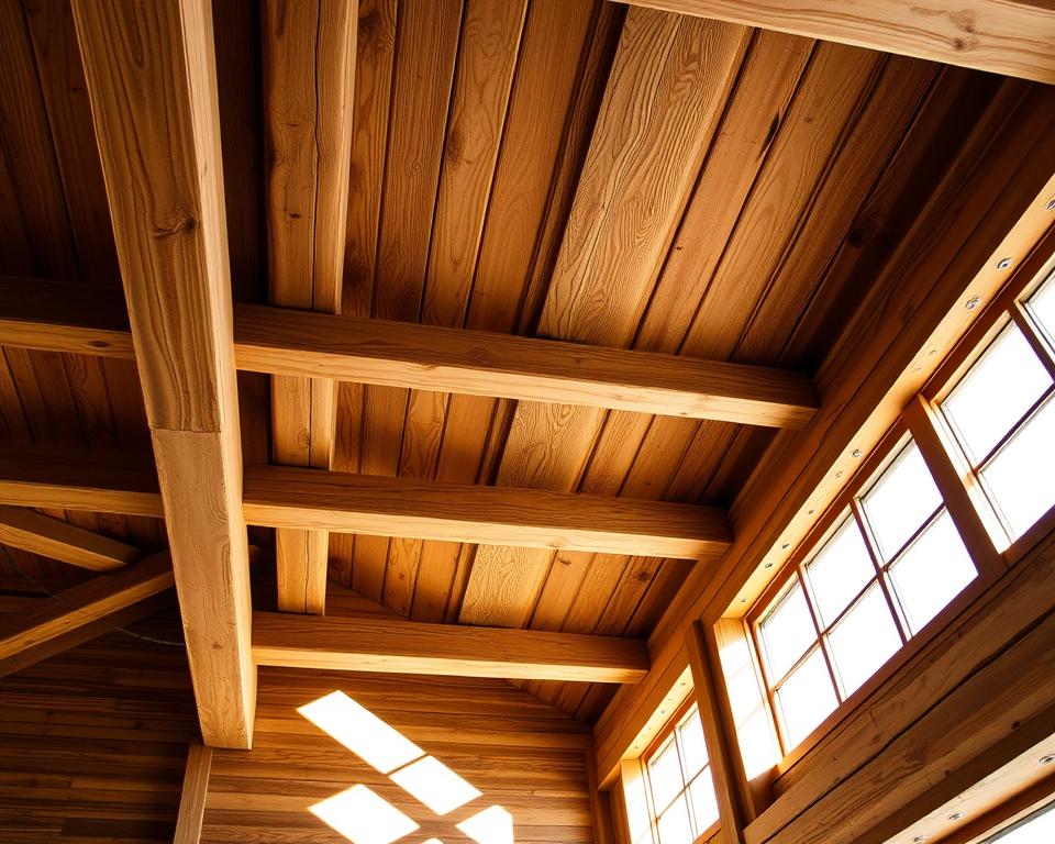 natural wood ceiling beams maintenance