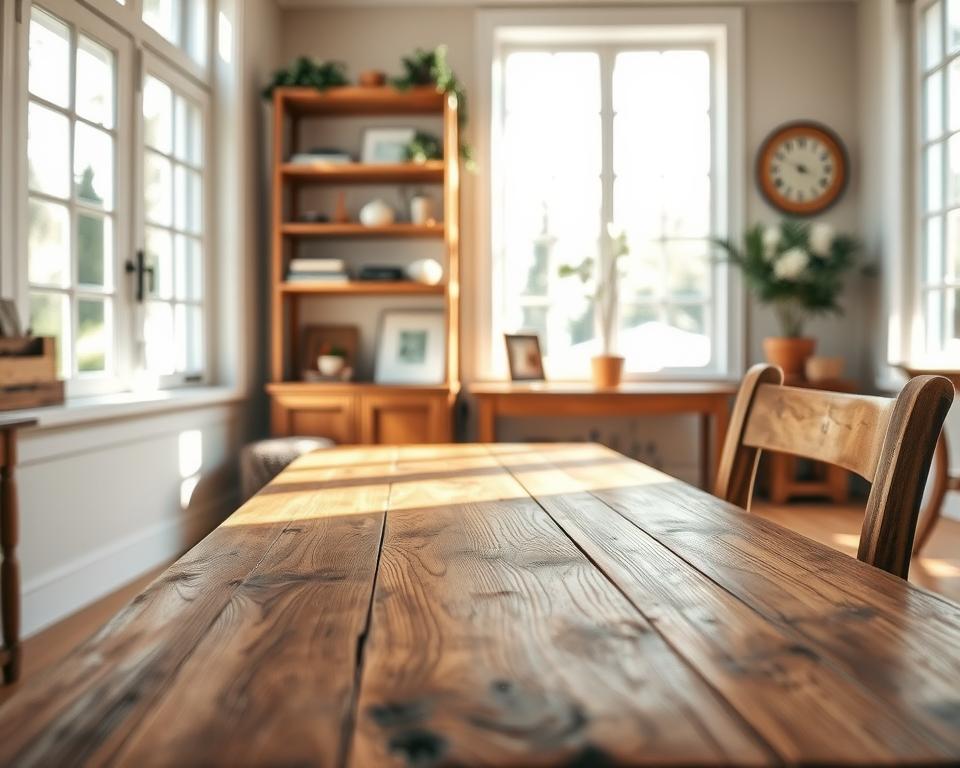 reclaimed wood furniture care