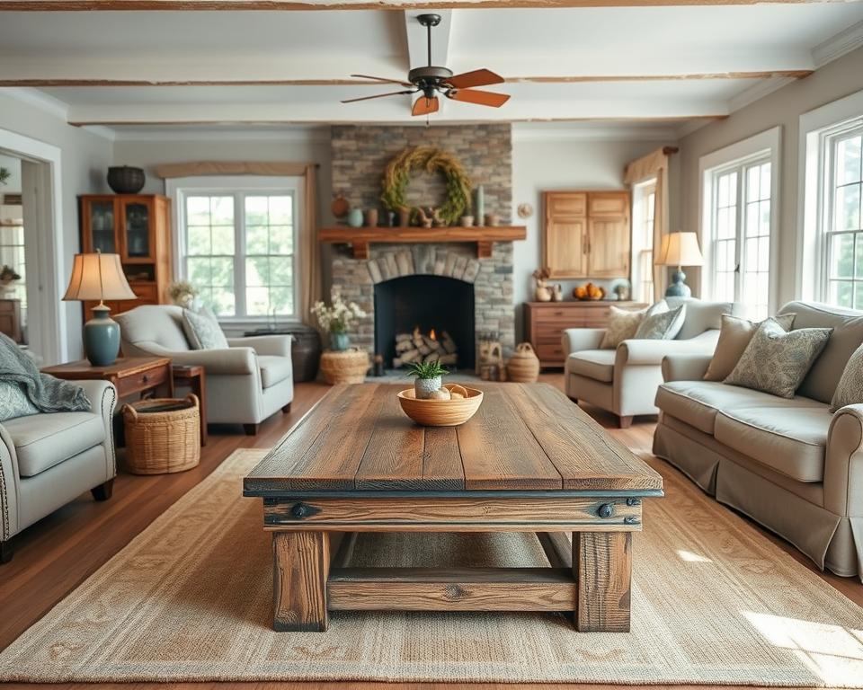 rustic living room furniture