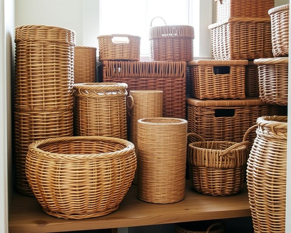 versatile wicker storage solutions